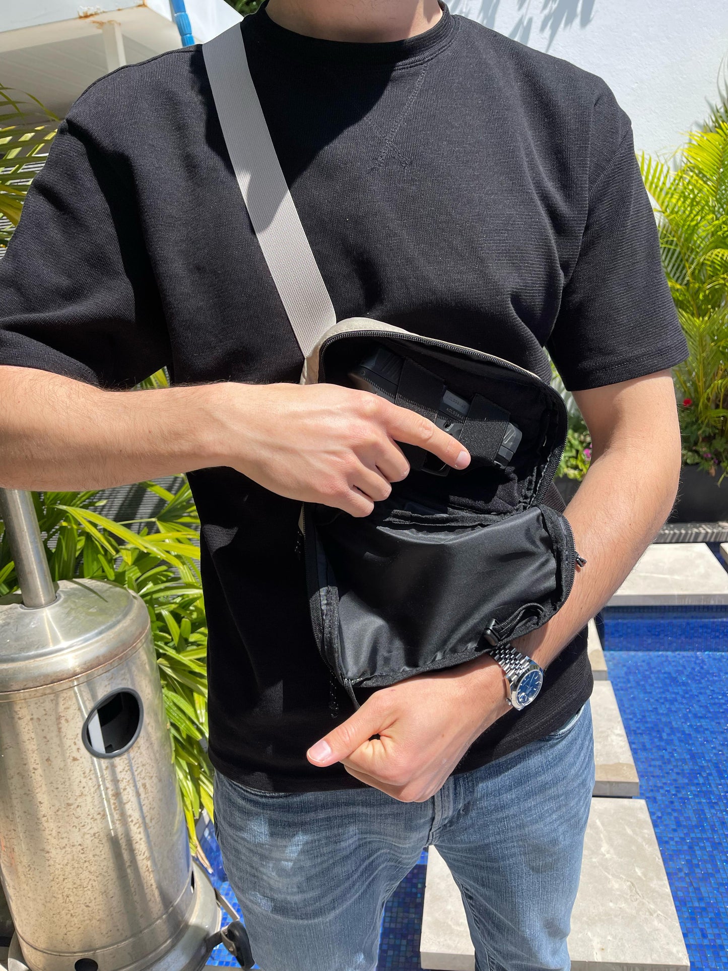 Goldaz Concealed Carry Pack - פאוץ' לאקדח עם שליפה מהירה – עמיד, נוח ומעוצב