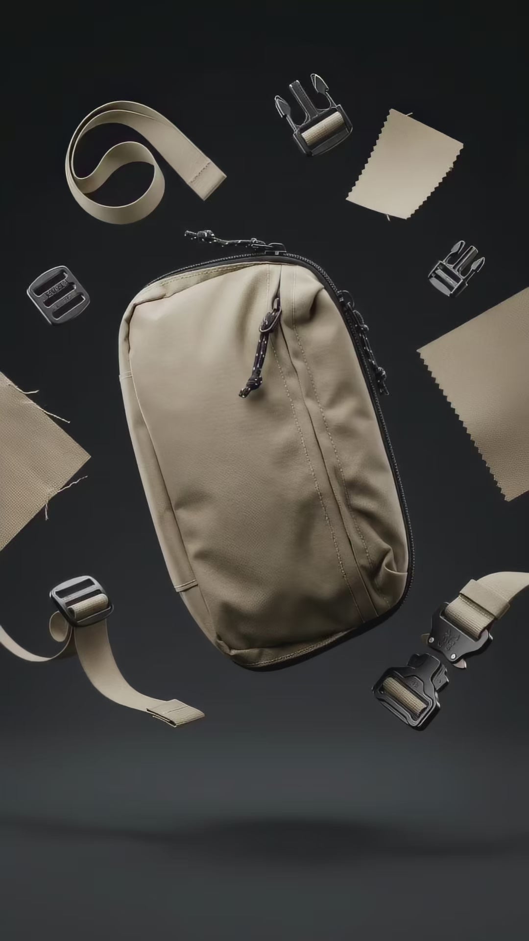 Load video: chest pouch bag for guns